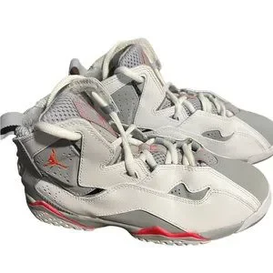 True Flight White/ Infrared 23-Wolf Grey-White Jordan True Flight White Infrared 23 for Sale | Authenticity  main image 2